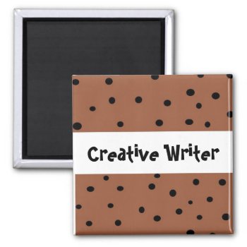 Creative Writer Magnet by seashell2 at Zazzle