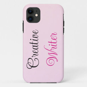 Creative Writer Pastel Pink  iPhone 11 Case