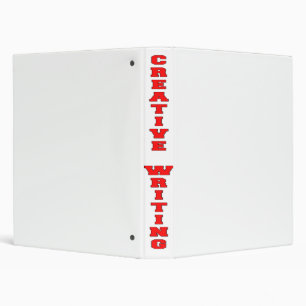 Creative writing 3 ring binder