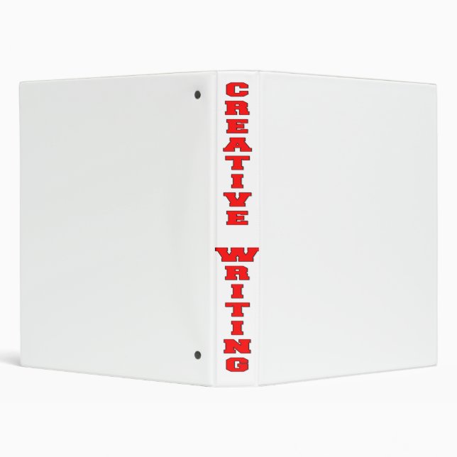 Creative writing 3 ring binder (Background)
