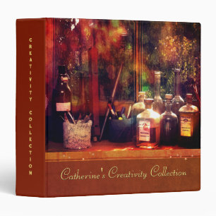 Creativity Collection (customizable)  3 Ring Binder