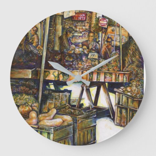 Creativity Glimmer All the Brighter Large Clock