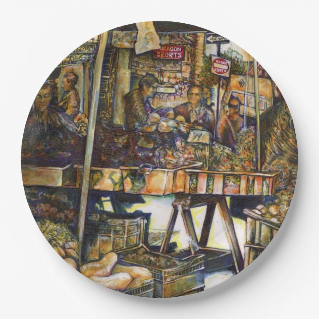 Creativity Glimmer All the Brighter Paper Plates (Front)