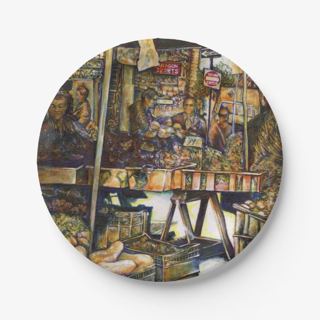 Creativity Glimmer All the Brighter Paper Plates (Front)