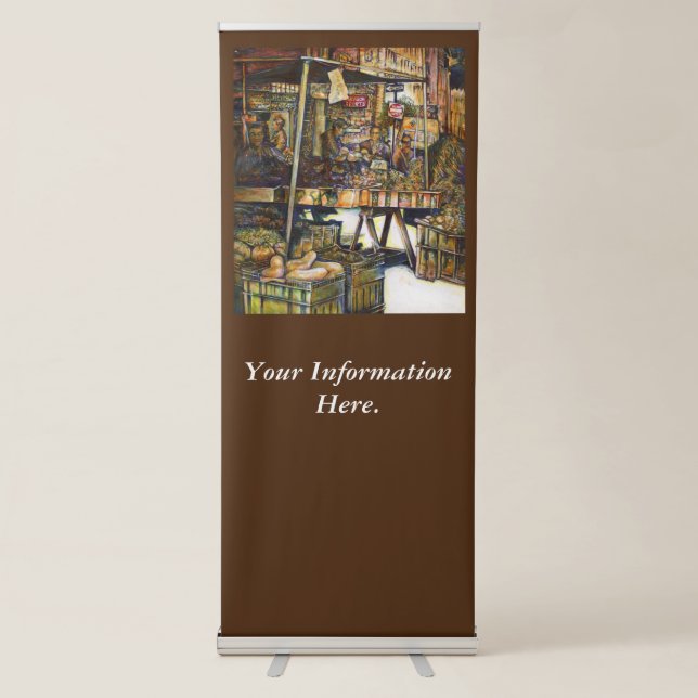 Creativity Glimmer All the Brighter Retractable Banner (Front)