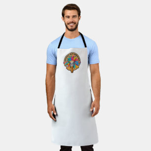 Creativity Is My Superpower Cute Paintbrush Palett Apron