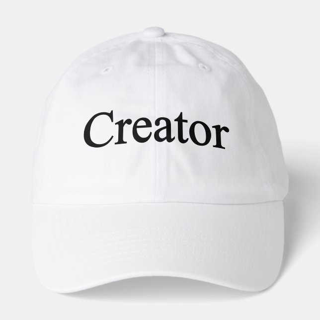 CREATOR Influencer Content Maker Spiritual Mindset Hat (Front)