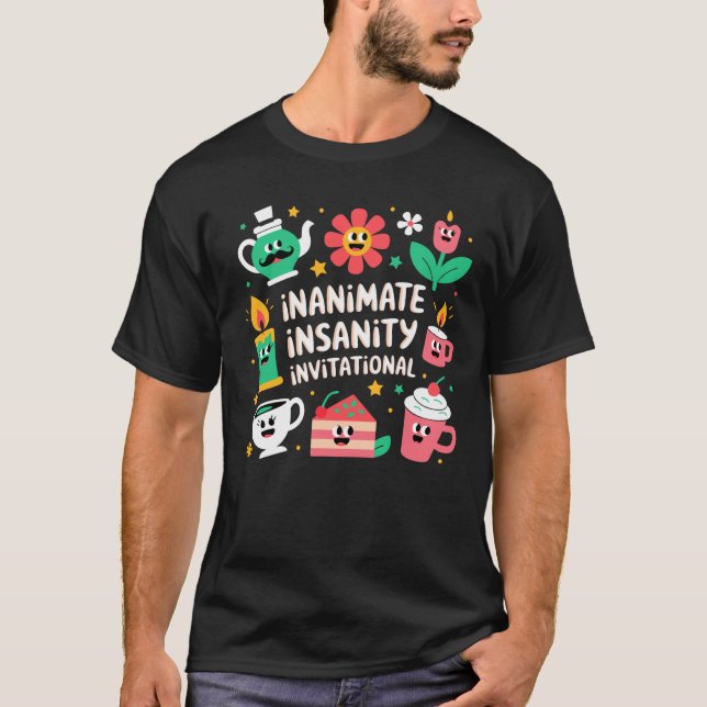 Creator Ink Inanimate Insanity Black And White T-Shirt (Front)