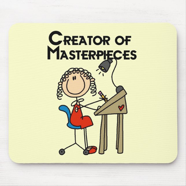 Creator of Masterpieces Tshirts and Gifts Mouse Pad (Front)