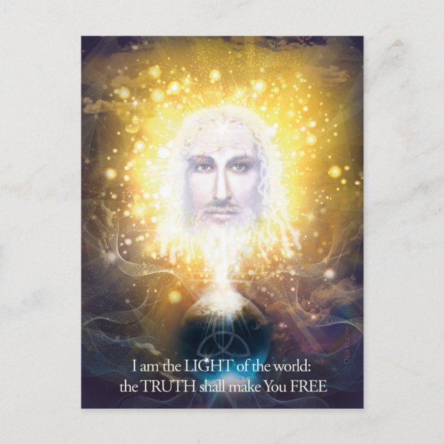 Creator of the World Postcard (Front)