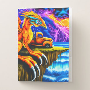 Creature Art Pocket Folder