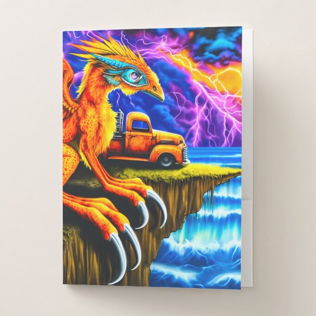 Creature Art Pocket Folder (Front)