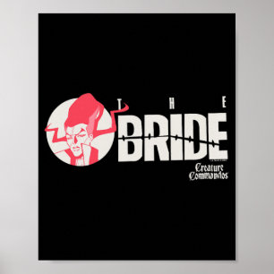 Creature Commandos The Bride Vintage Logo Poster