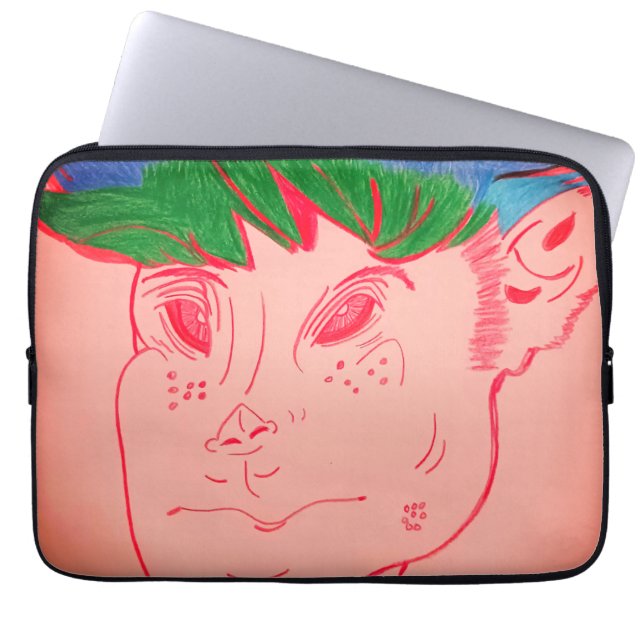 Creature Features Animation Laptop Sleeve (Front)