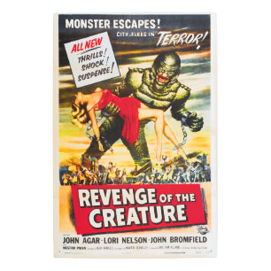 Creature Horror Monster Movie Poster