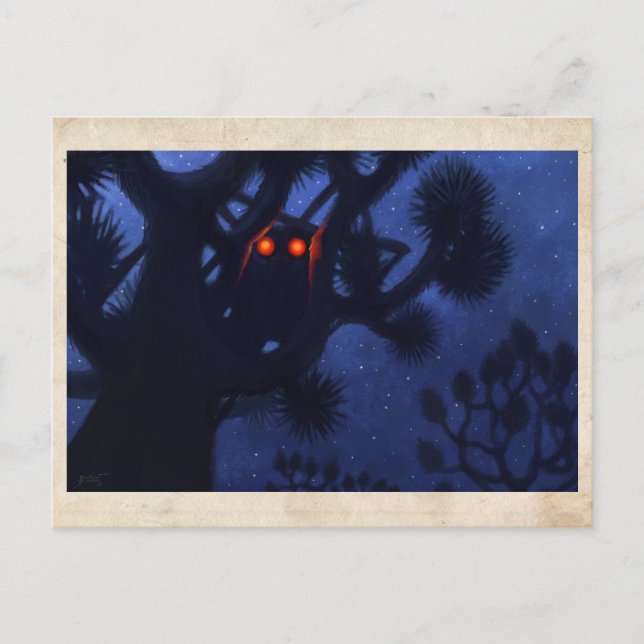 Creature In The Tree - Postcard (Front)