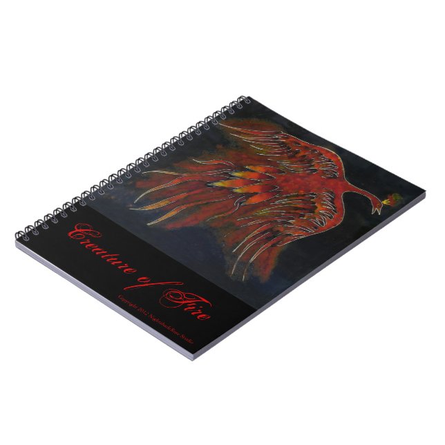 Creature of Fire Notebook (Left Side)