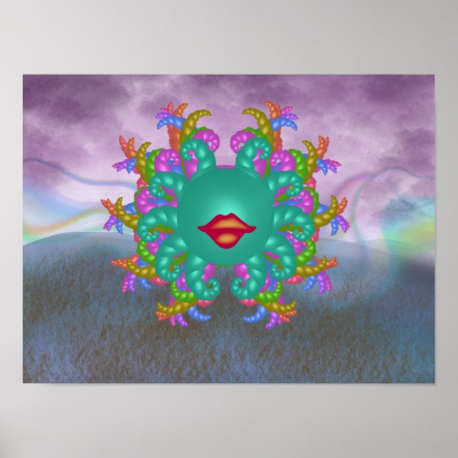Creature of many colors poster (Front)