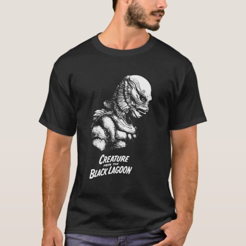 Creature Of The Black Lagoon Horror Flick T_Shirt