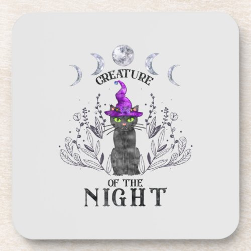 Creature of the Night Beverage Coaster