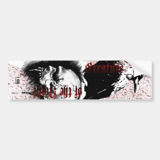 Creature of the Night - tall sticker