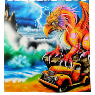 Creature Shower Curtain