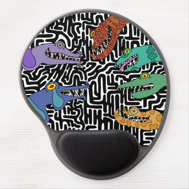 Creatures and Squigles Gel Mouse Pad (Front)
