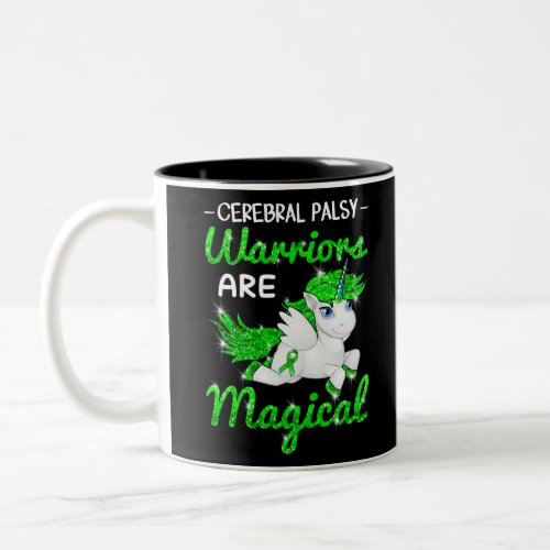 crebral palsy warriors are magical Two_Tone coffee mug