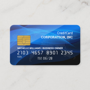 Credit Card Map of The World Gloss