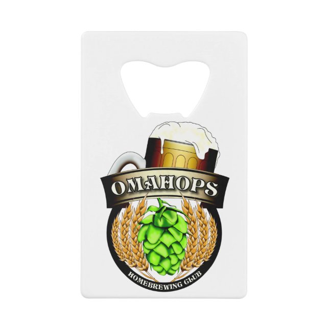 Credit Card size bottle opener (Front)