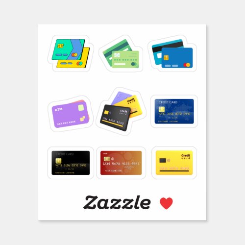 Credit Card Stickers