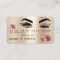 Credit Card Styled  Gold Long Lashes
