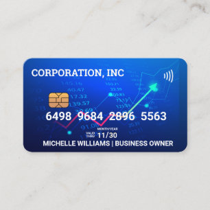 Credit Debit Card Financials Stock Charts