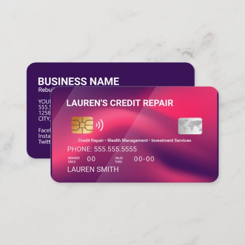 Credit Repair Business Card