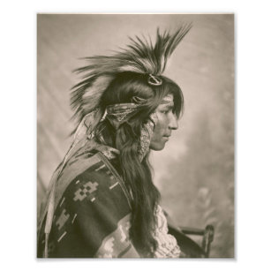 Cree Indian Photo Print