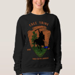 Cree Tribe Native American Indian Vintage Arrow Re Sweatshirt