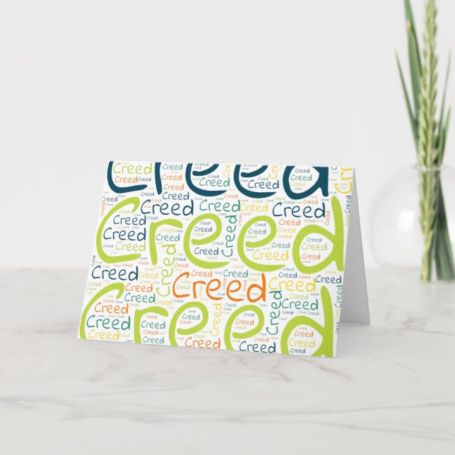 Creed Card (Front)