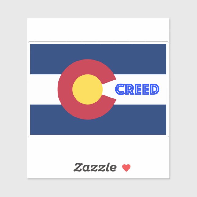 Creed Colorado Sticker (Sheet)