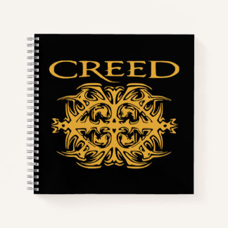 Creed Rock Band Notebook