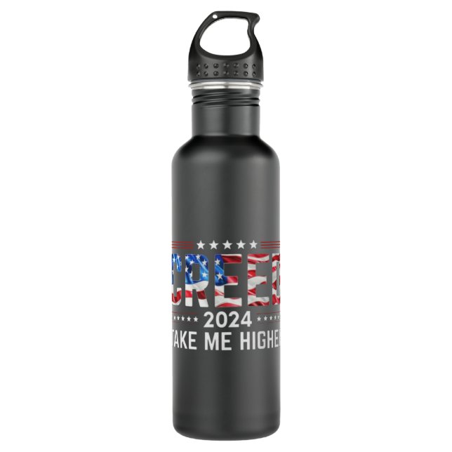 Creed Take Me Higher CREED Shirt Stainless Steel Water Bottle (Front)