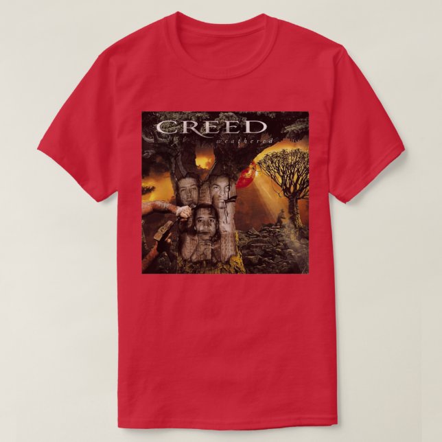 Creed Weathered Gift For Men and Women Gift Father T-Shirt (Design Front)