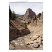 Creede, Colorado-Mountain Silver Mine-Blank Inside (Front)