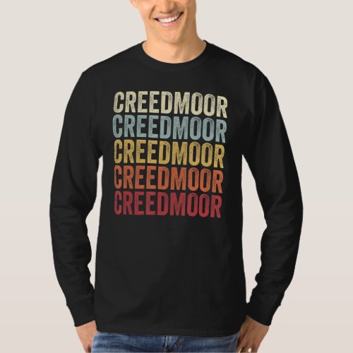 Creedmoor North Carolina Creedmoor NC Retro Vintag T_Shirt