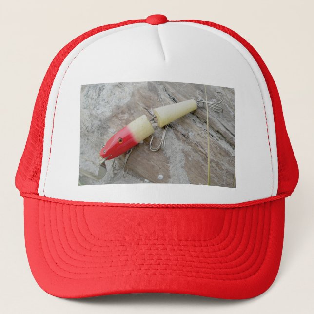 Creek Chub Pikie Redhead Trucker Hat (Front)