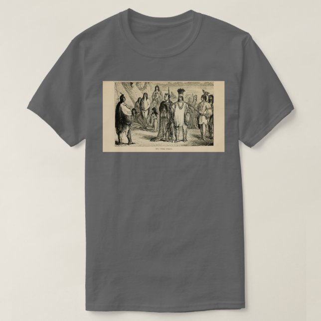 Creek Indians The Muscogee also known as the Musko T-Shirt (Design Front)