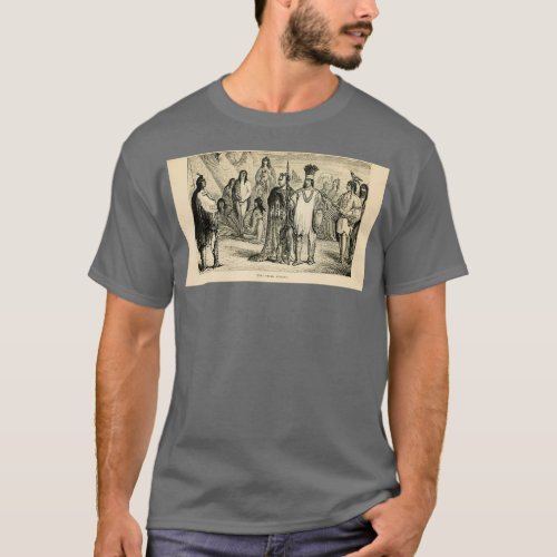 Creek Indians The Muscogee also known as the Musko T_Shirt
