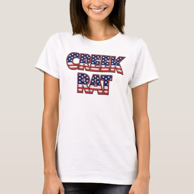Creek Rat | CreekRat Co. | CREEK RAT AMERICAN T-Shirt (Front)