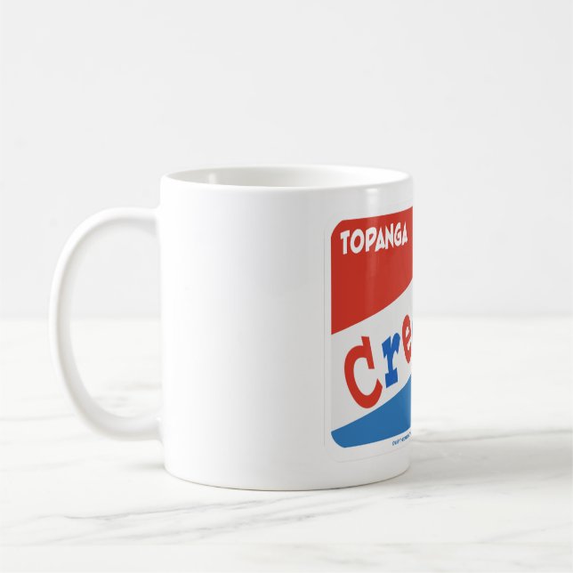 Creek Rat | The CreekRat Co. | Topanga Surfboards Coffee Mug (Left)