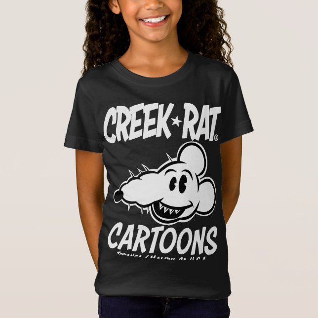 Creekrat Cartoon Studios - Creek Rat T-Shirt (Front)