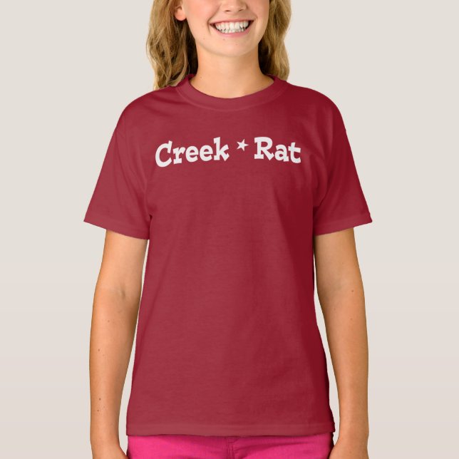 Creekrat Cartoon Studios - Creek Rat T-Shirt (Front)